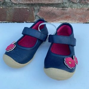 Harper Canyon Toddler Girl Navy Blue Floral 7